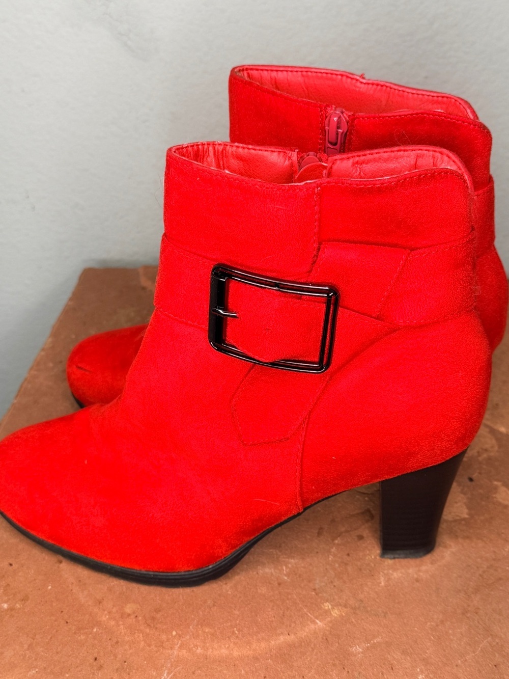 Mysoft Heeled Boots NIB